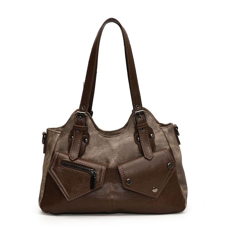 Retro Trendy Shoulder Bags European American High-quality Handbag Fashionable Versatile Tote Bags Simple Personalized Women Bags 32x12x23cm кавовий
Retro Trendy Shoulder Bags European American High-quality Handbag Fashionable Versatile Tote Bags Simple Personalized Women Bags 32x12x23cm кавовий