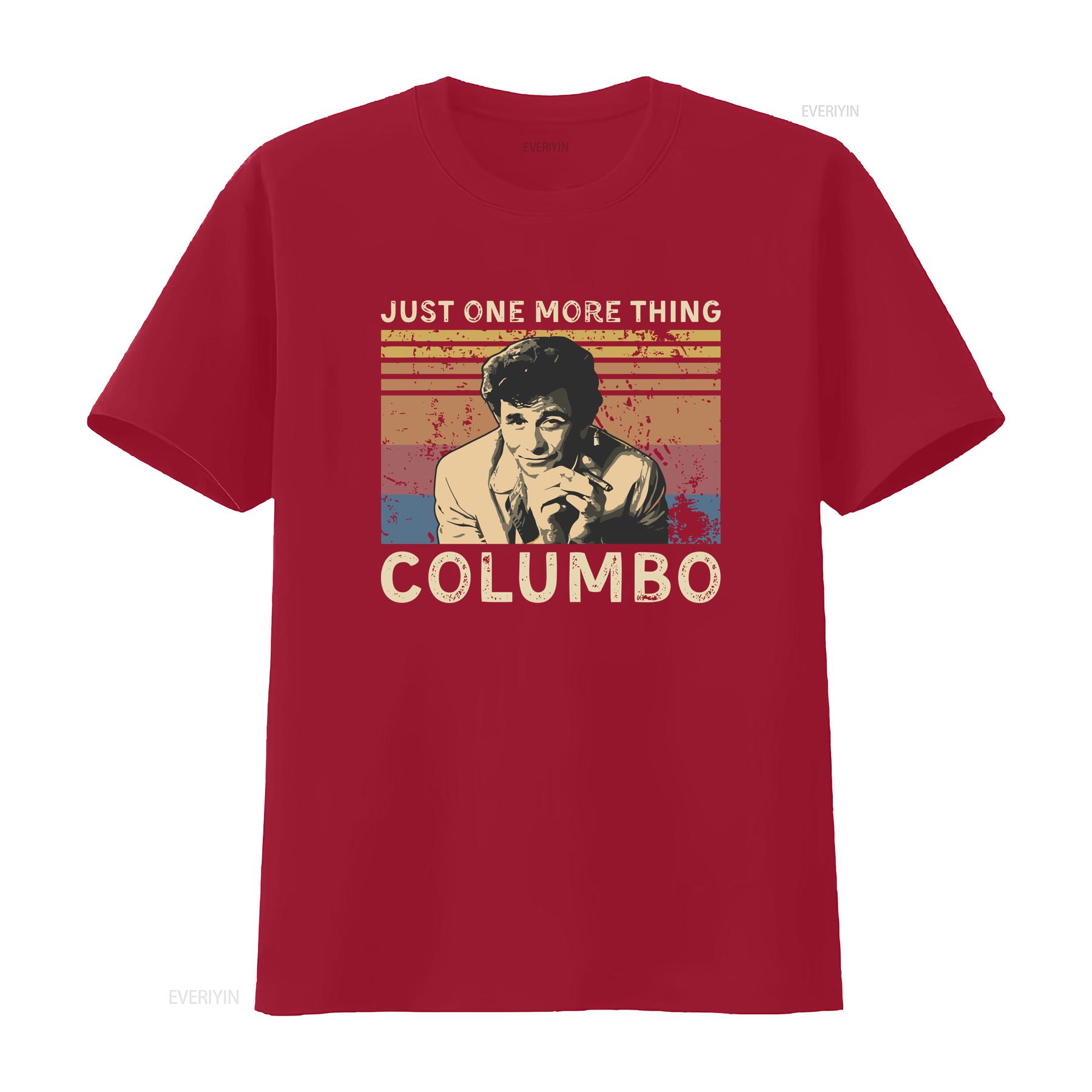 JUST ONE More Thing Columbo Vintage T Shirt SweaT vintage Washed homme Unisex streetwear Stretched Top For Everyday Wear Casual S
JUST ONE More Thing Columbo Vintage T Shirt SweaT vintage Washed homme Unisex streetwear Stretched Top For Everyday Wear Casual S