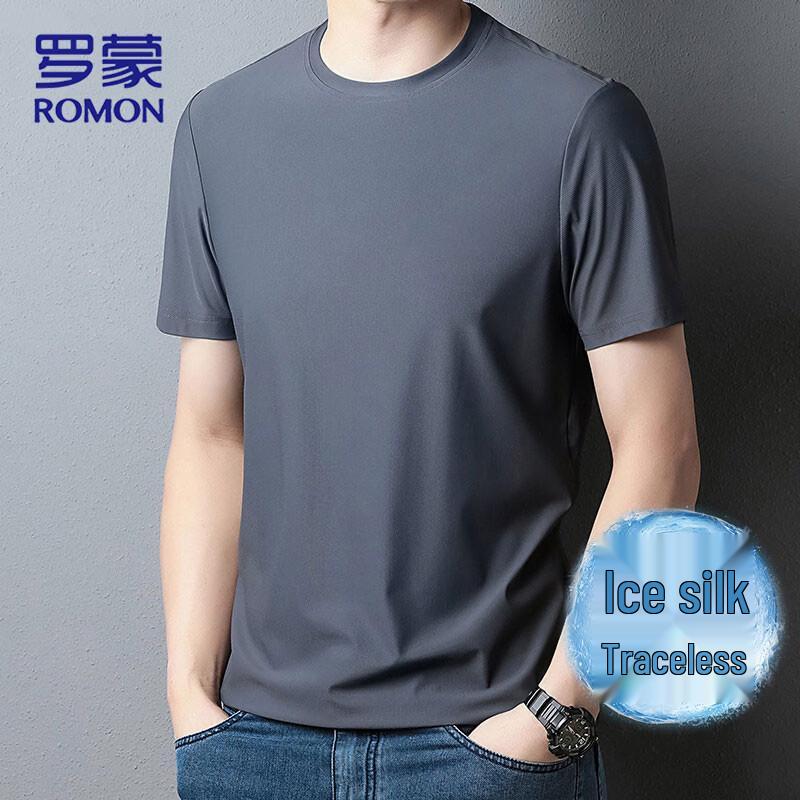 ROMON Men s Ice Silk Slim Fit Short Sleeve T-Shirt 4XL
ROMON Men s Ice Silk Slim Fit Short Sleeve T-Shirt 4XL