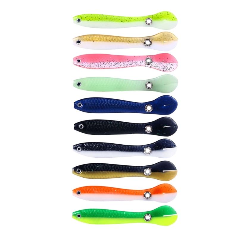10 Pcs Soft Fishing Lures Jigging Wobbler Fishing Lures Artificial Swimbaits Realistic Swimming Baits Plastic Worm Baits 1
10 Pcs Soft Fishing Lures Jigging Wobbler Fishing Lures Artificial Swimbaits Realistic Swimming Baits Plastic Worm Baits 1