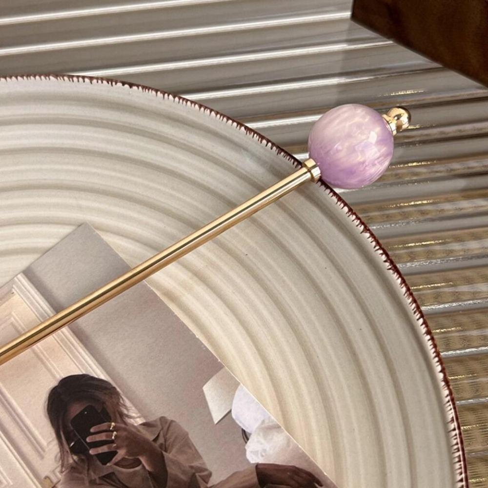 Fresh Panfa Artifact Advanced Sense Hair Clip Headdress Stick Modern Round Ball Metal Hairpin 6
Fresh Panfa Artifact Advanced Sense Hair Clip Headdress Stick Modern Round Ball Metal Hairpin 6