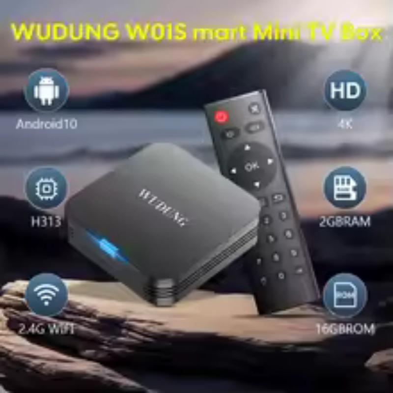 Mini Android 10 All-in-One H313 Smart TV Box with 2.4G WiFi and 4K HD Media Player 2GB RAM, 16GB Storage
Mini Android 10 All-in-One H313 Smart TV Box with 2.4G WiFi and 4K HD Media Player 2GB RAM, 16GB Storage