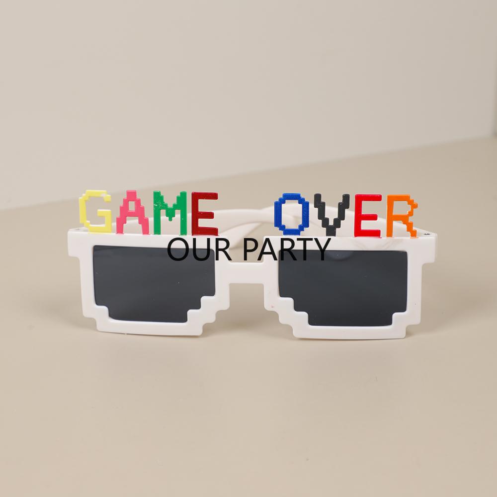 1 шт. Очки на тему Game Over Солнцезащитные очки для видеоигр Реквизит для фотосъемки для детей Мальчика День рождения Вечеринка Game Night Подарки Украшение
1 шт. Очки на тему Game Over Солнцезащитные очки для видеоигр Реквизит для фотосъемки для детей Мальчика День рождения Вечеринка Game Night Подарки Украшение