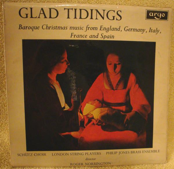 LP Record SCHUTZ CHOIR, LONDON STRING PLAYERS - Glad Tidings: Baroque Christmas Mus ZRG590 ARGO UK Classical Used
LP Record SCHUTZ CHOIR, LONDON STRING PLAYERS - Glad Tidings: Baroque Christmas Mus ZRG590 ARGO UK Classical Used