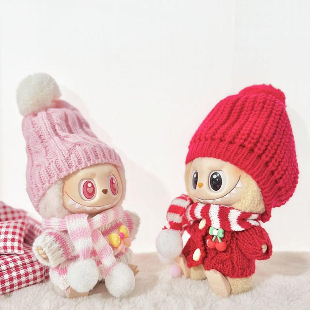 Cherry Pin Labubu Doll s Clothes Knitted 17cm Plush Dolls Clothes Cotton Doll Accessories рожевий
Cherry Pin Labubu Doll s Clothes Knitted 17cm Plush Dolls Clothes Cotton Doll Accessories рожевий