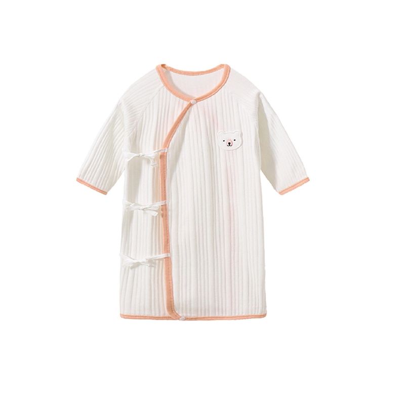 Baby One-Piece Romper, Class a Pure Cotton Newborn Robe with Straps, Close-Fitting Baby Jumpsuit, All-Season Sleepwear Off-White (Without Cap) 52
Baby One-Piece Romper, Class a Pure Cotton Newborn Robe with Straps, Close-Fitting Baby Jumpsuit, All-Season Sleepwear Off-White (Without Cap) 52