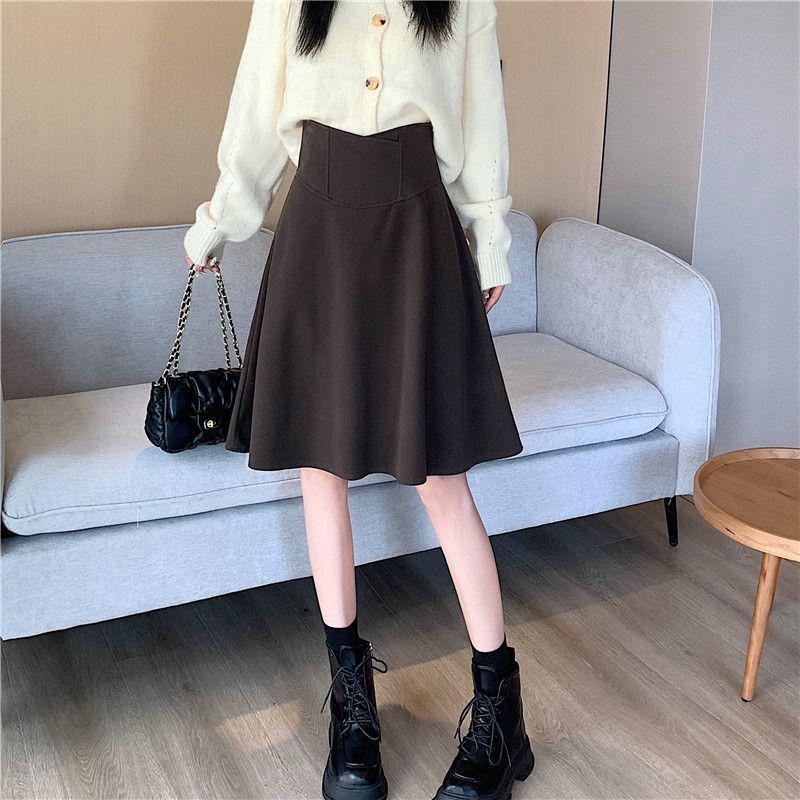 Hepburn Style Wool Blend A-Line Midi Skirt - Pear-Shaped, Plus Size, High Waist, Tummy Control, Slimming, Women s Autumn/Winter Skirt 3XL
Hepburn Style Wool Blend A-Line Midi Skirt - Pear-Shaped, Plus Size, High Waist, Tummy Control, Slimming, Women s Autumn/Winter Skirt 3XL
