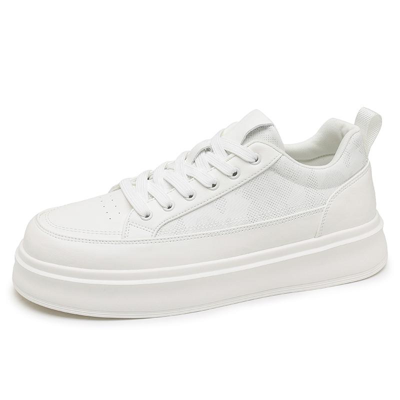 Мода Модный бренд Мужская кожаная повседневная обувь Толстая подошва Увеличивающие рост Оксфорды Простая мужская спортивная обувь На шнуровке 39 белый
Мода Модный бренд Мужская кожаная повседневная обувь Толстая подошва Увеличивающие рост Оксфорды Простая мужская спортивная обувь На шнуровке 39 белый