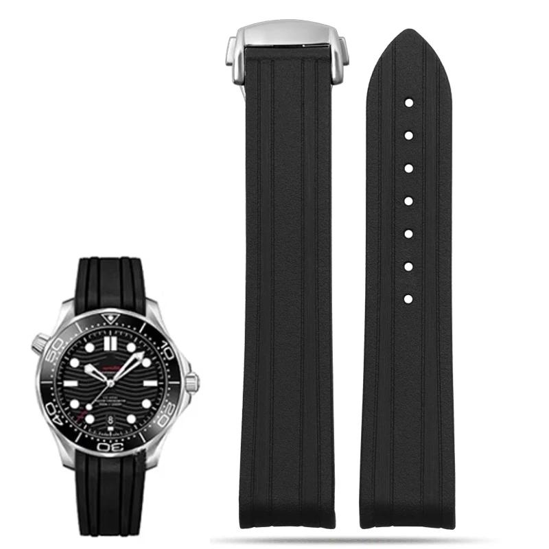 ONEДля Omega Seamaster 300 вигнутий силіконовий гумовий ремінець для годинника дайверський браслет 20 мм чорний синій зі складаною застібкоюMN 20x18mm
ONEДля Omega Seamaster 300 вигнутий силіконовий гумовий ремінець для годинника дайверський браслет 20 мм чорний синій зі складаною застібкоюMN 20x18mm