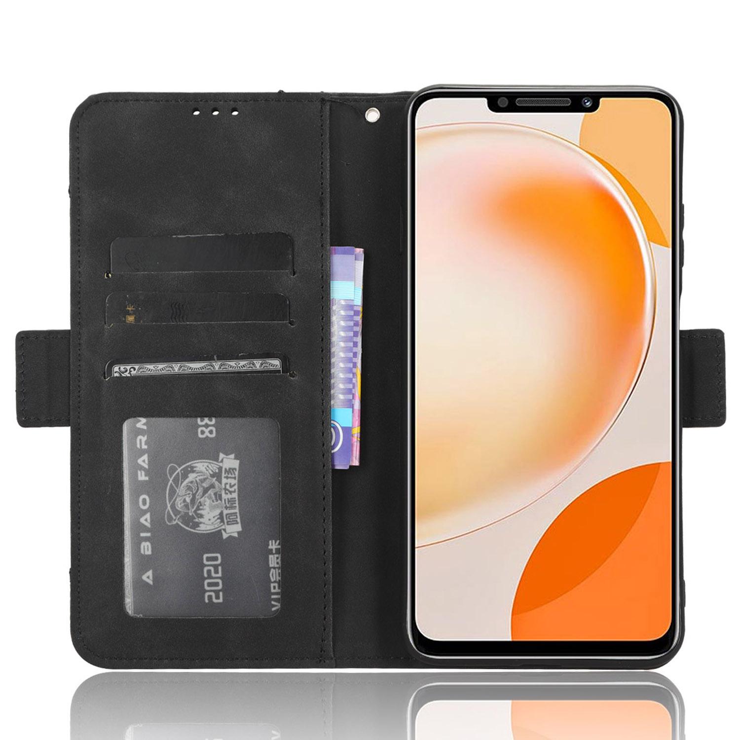 For Huawei nova Y91 4G/Enjoy 60X Multiple Card Slots Phone Cover Wallet PU Leather Phone Stand Case Black
For Huawei nova Y91 4G/Enjoy 60X Multiple Card Slots Phone Cover Wallet PU Leather Phone Stand Case Black