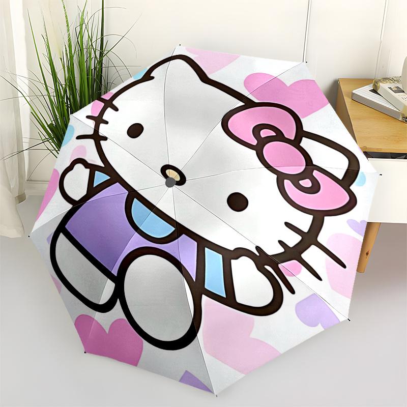 1pc Hello Kitty Automatic Opening/Closing Umbrella with Foldable Design, 8-Bone Iron Frame, Outdoor, Perfect Gift for Fans, Travelers, Daily Use, Suit
1pc Hello Kitty Automatic Opening/Closing Umbrella with Foldable Design, 8-Bone Iron Frame, Outdoor, Perfect Gift for Fans, Travelers, Daily Use, Suit