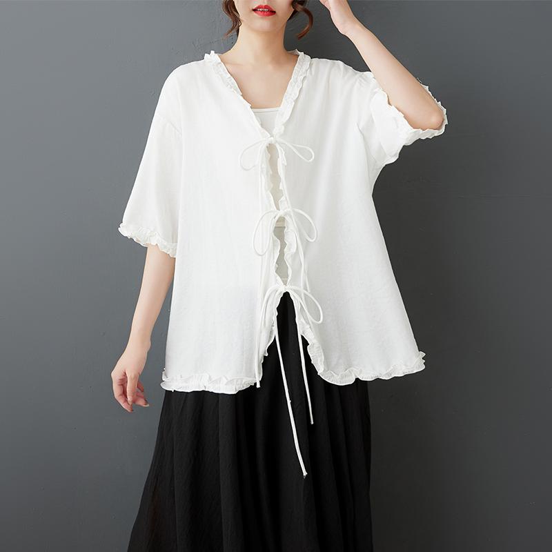 DIMANAF 2025 Summer Women Plus Size Basic Blouse Vintage Casual T-Shirt Solid Loose Tops Tees Oversized New One Size белый
DIMANAF 2025 Summer Women Plus Size Basic Blouse Vintage Casual T-Shirt Solid Loose Tops Tees Oversized New One Size белый