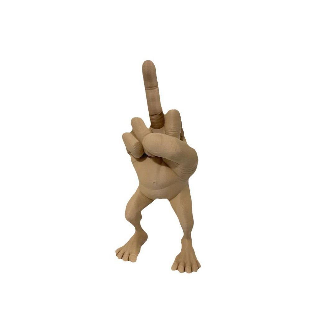 Prank Finger Resin Ornament Crafts Middle Finger Statue Middle Finger Figure Landscape Garden Pot S світло-коричневого кольору
Prank Finger Resin Ornament Crafts Middle Finger Statue Middle Finger Figure Landscape Garden Pot S світло-коричневого кольору