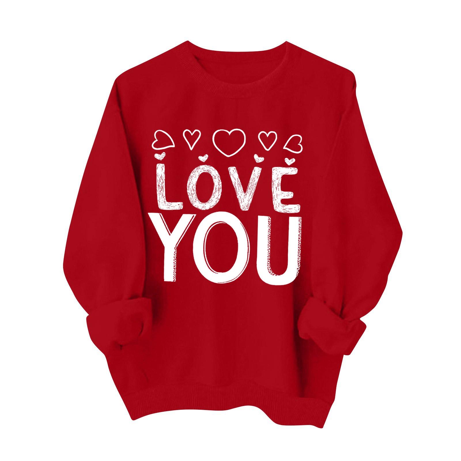 Женский модный повседневный пуловер с длинными рукавами и принтом сердец ко Дню святого Валентина XL арбуз красный
Женский модный повседневный пуловер с длинными рукавами и принтом сердец ко Дню святого Валентина XL арбуз красный