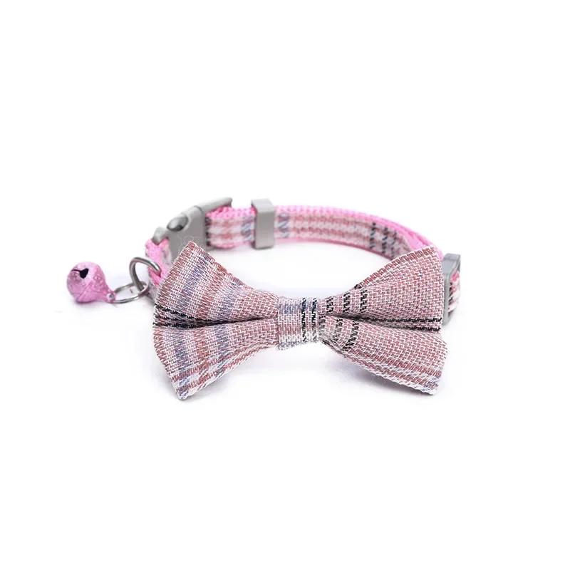 Cute Cat Collar with Bow Tie Adjustable Design Pet Dogs Cats Puppy Necklace Pet Collars Collar Para Gato рожевий
Cute Cat Collar with Bow Tie Adjustable Design Pet Dogs Cats Puppy Necklace Pet Collars Collar Para Gato рожевий
