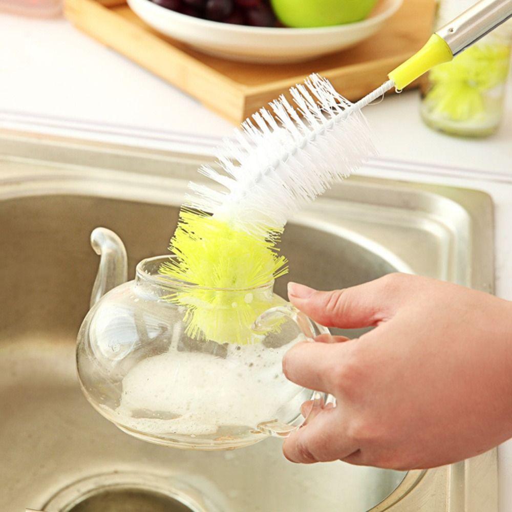 Plastic Cup Brush Stainless Steel Handle Cleaning Brush Baby Bottle Brushes Milk Feed Bottle
Plastic Cup Brush Stainless Steel Handle Cleaning Brush Baby Bottle Brushes Milk Feed Bottle