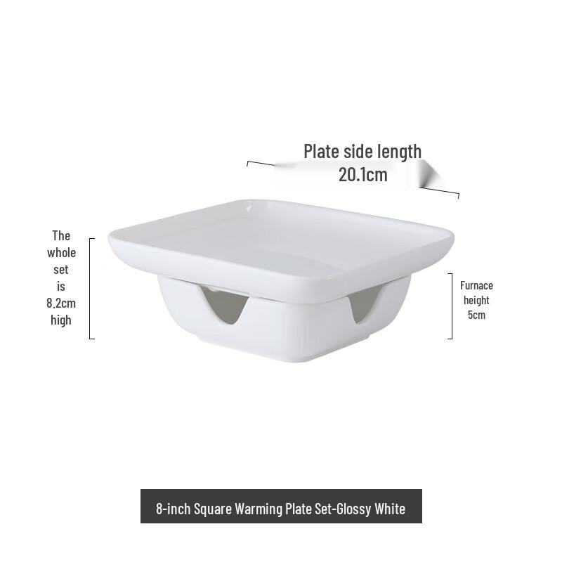 Ceramic Warming Serving Plates with Heater Base
Ceramic Warming Serving Plates with Heater Base