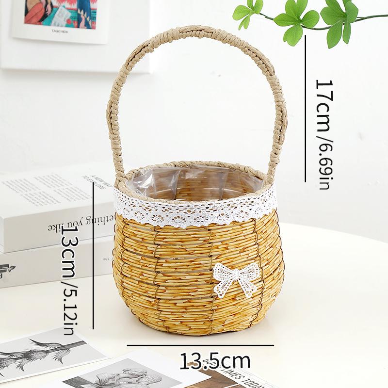 Rattan Flower Basket, Handwoven Wicker Bouquet Holder for Valentine s Day, Wedding Floral Arrangement Basket, Home Decor
Rattan Flower Basket, Handwoven Wicker Bouquet Holder for Valentine s Day, Wedding Floral Arrangement Basket, Home Decor