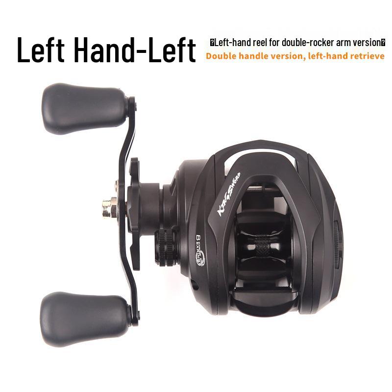 Black Sea Inshore Baitcasting Reel: Slow Retrieve, Deep Spool, Double & Single Handles, Ideal for Jigs and Anchors
Black Sea Inshore Baitcasting Reel: Slow Retrieve, Deep Spool, Double & Single Handles, Ideal for Jigs and Anchors