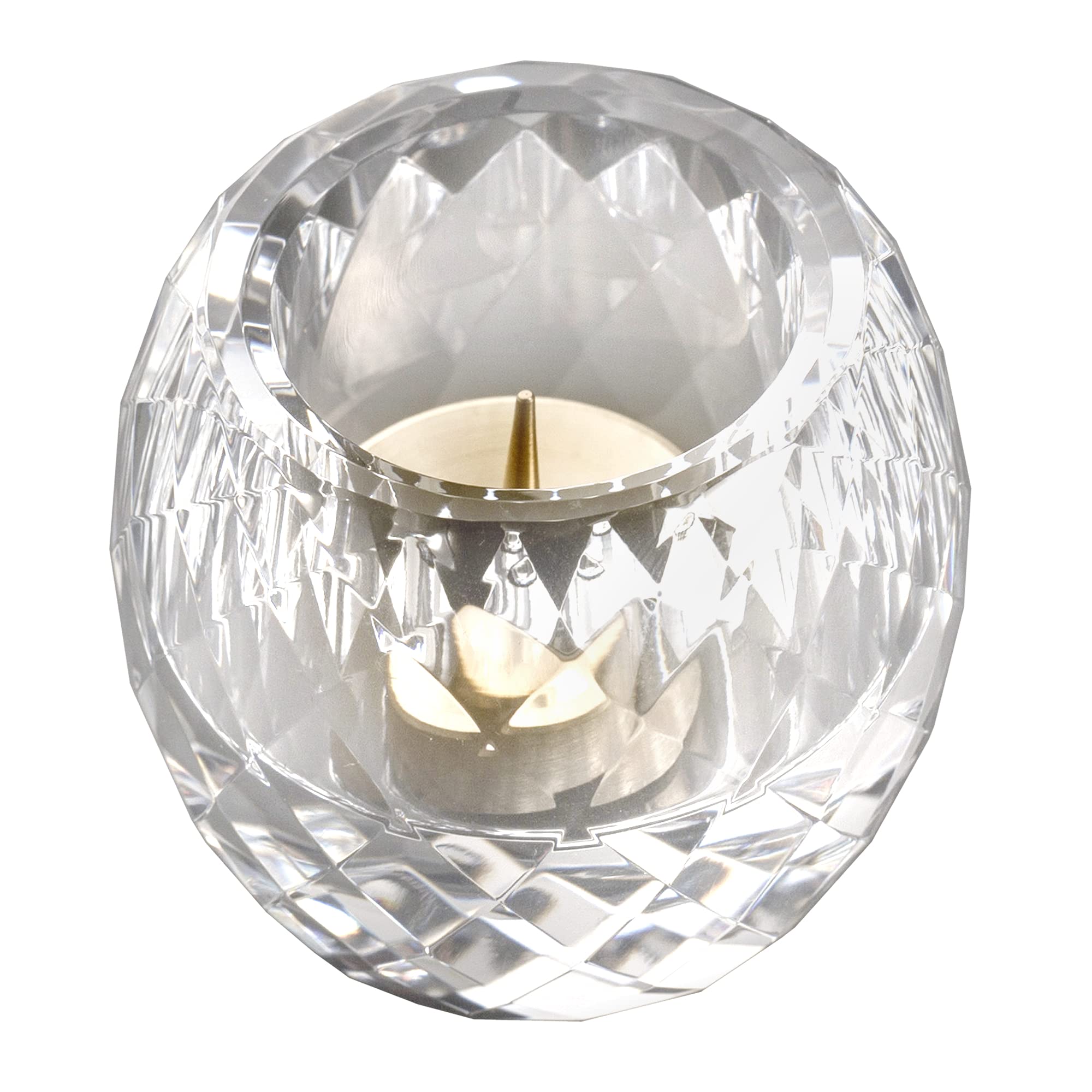 Vega Buddhist Altar Candle Holder, 2.5 inches, Crystal, Modern, Clear, Stylish (Candle Holder)
Vega Buddhist Altar Candle Holder, 2.5 inches, Crystal, Modern, Clear, Stylish (Candle Holder)