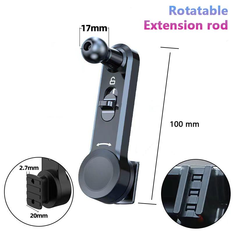 Rotatable Extension Rod Car Mobile phone holder Base Car Phone Stand GPS Mount Joint Extension Arm Car Phone Holder Accessories чёрный
Rotatable Extension Rod Car Mobile phone holder Base Car Phone Stand GPS Mount Joint Extension Arm Car Phone Holder Accessories чёрный