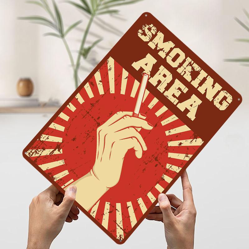 Smoking Area Tin Plaque Poster Customized Wall Art Retro Vintage Metal Signs for Man Cave Decoration Garage Decorations Decor 7.9x11.8In(20x30cm)
Smoking Area Tin Plaque Poster Customized Wall Art Retro Vintage Metal Signs for Man Cave Decoration Garage Decorations Decor 7.9x11.8In(20x30cm)