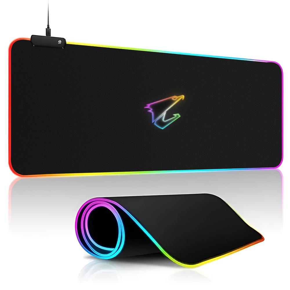 Aorus Mouse Pad RGB Computer Mouse Mat Gamer Keyboard Pads 900x400 XXL LED Game Large Locking Edge Mousepad RGB1000x500x3mm
Aorus Mouse Pad RGB Computer Mouse Mat Gamer Keyboard Pads 900x400 XXL LED Game Large Locking Edge Mousepad RGB1000x500x3mm