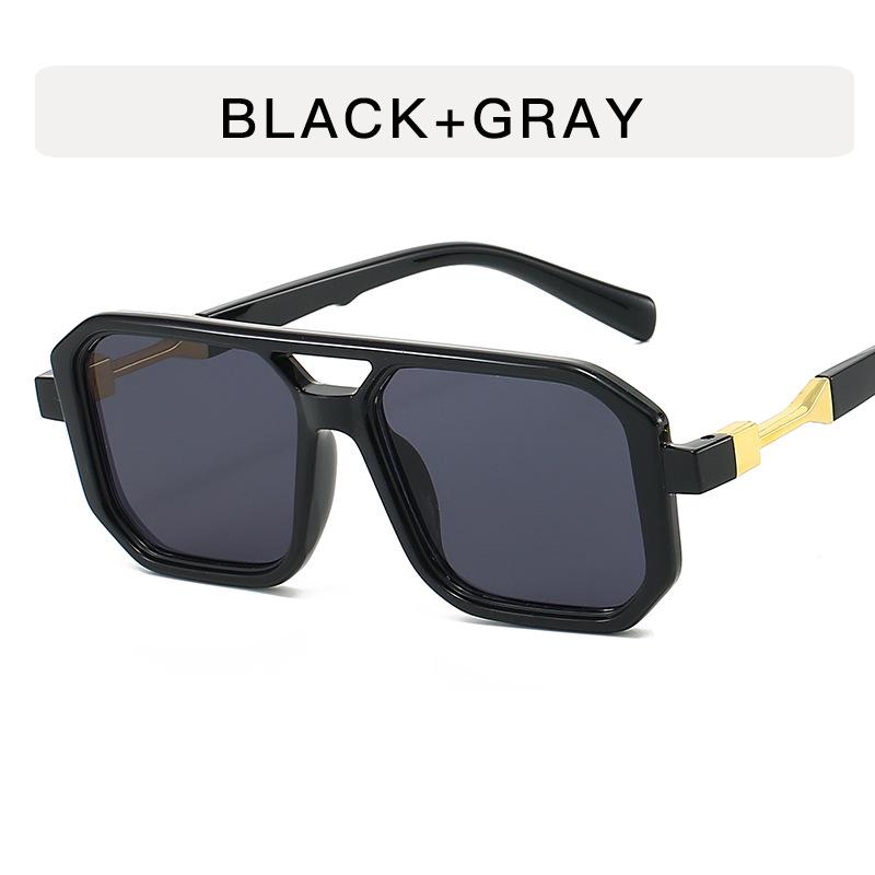 Polygon Double Bridge Casual Square Sunglasses for Women & Men - Trendy Internet Celebrity Street Style As Shown
Polygon Double Bridge Casual Square Sunglasses for Women & Men - Trendy Internet Celebrity Street Style As Shown