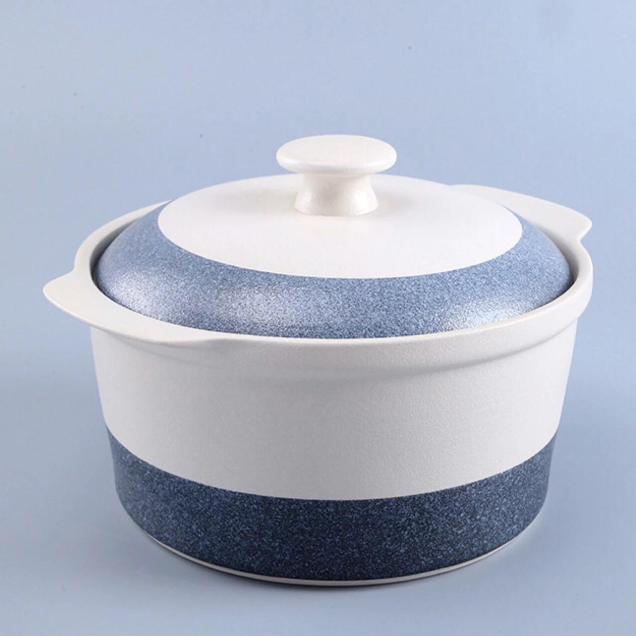 2300ml Japanese Creative Snowflake Glaze Color Matching Two-ear Ceramic Casserole Restaurant Kitchen Home Soup Pot Stew Pot
2300ml Japanese Creative Snowflake Glaze Color Matching Two-ear Ceramic Casserole Restaurant Kitchen Home Soup Pot Stew Pot