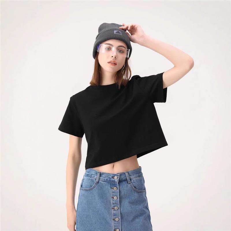 Women s Short Sleeve Crop Top, 200g Cotton, Spring/Summer, New Style, Regular Fit L білий
Women s Short Sleeve Crop Top, 200g Cotton, Spring/Summer, New Style, Regular Fit L білий