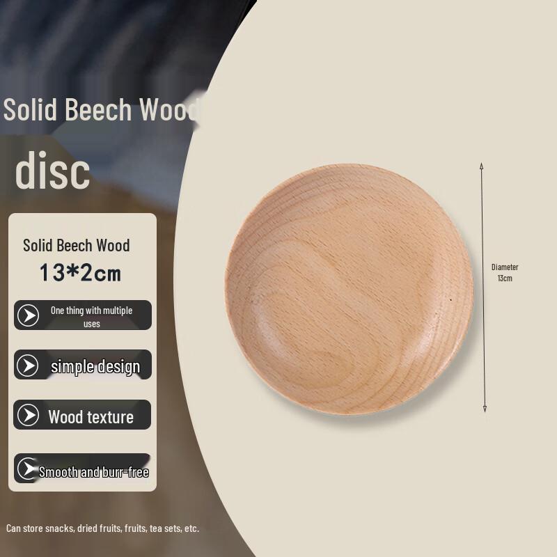 Homeglen Japanese Style Round Solid Wood Serving Tray
Homeglen Japanese Style Round Solid Wood Serving Tray