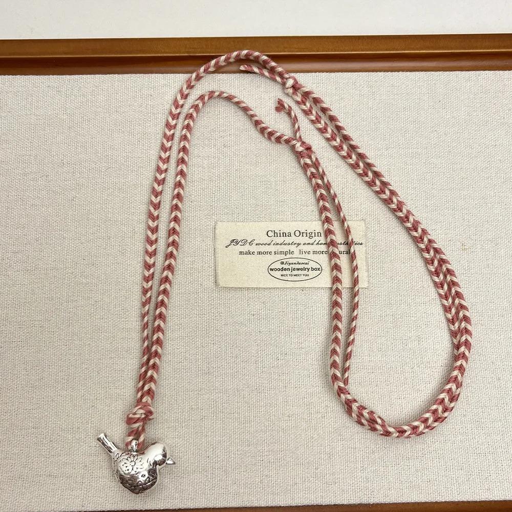 Богемный стиль Животное Птица Кулон Ожерелье Веревочный Шарм Ювелирные изделия Мода Плетёное Ожерелье Для Девочек Bird
Богемный стиль Животное Птица Кулон Ожерелье Веревочный Шарм Ювелирные изделия Мода Плетёное Ожерелье Для Девочек Bird