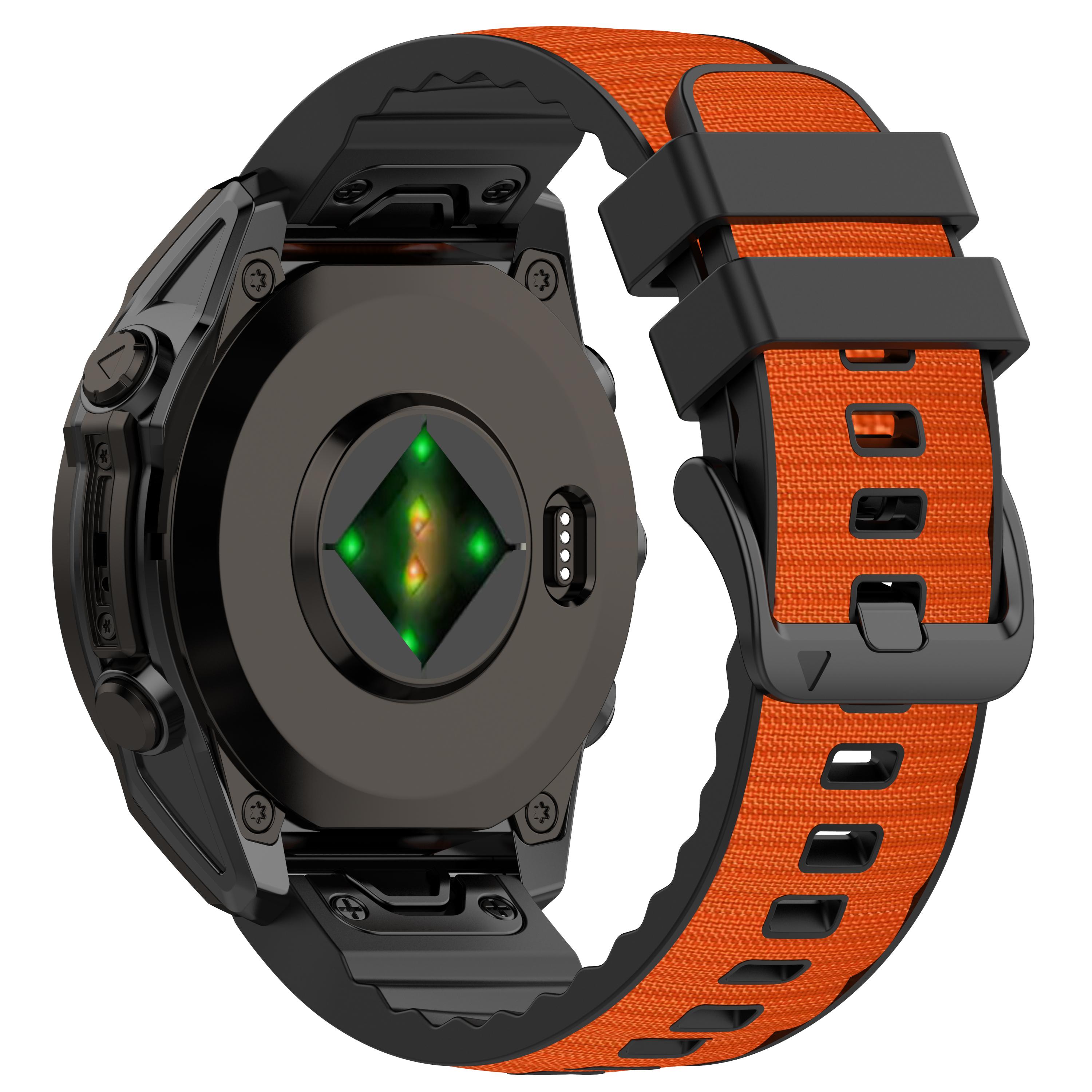 QuickFit 22mm/26mm Nylon Silicone Band For Garmin Quatix 8/Fenix 8 Pro 47mm 51mm/6 6X 7 7X Solar 5X/Epix/Tactix Strap Bracelet QuickFit 26mm помаранчевий
QuickFit 22mm/26mm Nylon Silicone Band For Garmin Quatix 8/Fenix 8 Pro 47mm 51mm/6 6X 7 7X Solar 5X/Epix/Tactix Strap Bracelet QuickFit 26mm помаранчевий