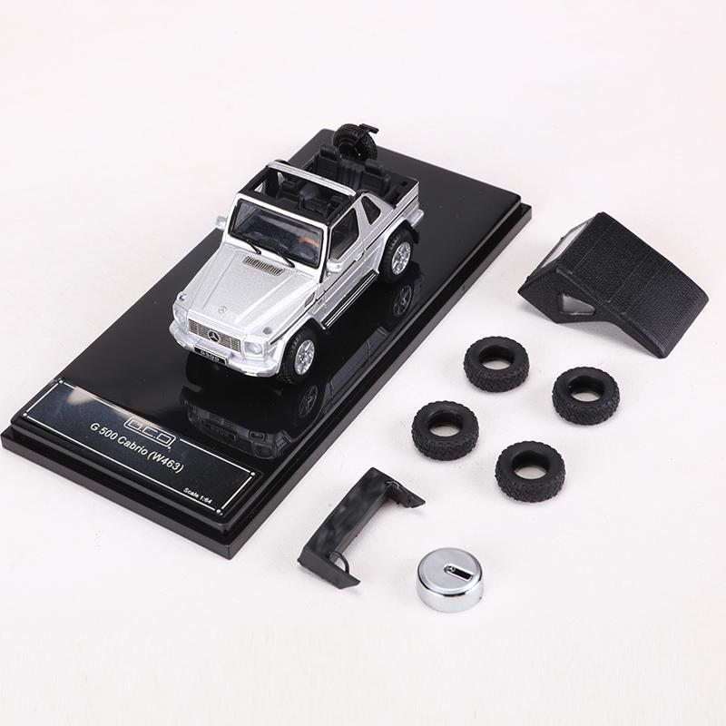 GCD 1:64 G500 Cabrio W463 An Off-road Convertible Alloy Model Car Removable Ceiling серебряный
GCD 1:64 G500 Cabrio W463 An Off-road Convertible Alloy Model Car Removable Ceiling серебряный