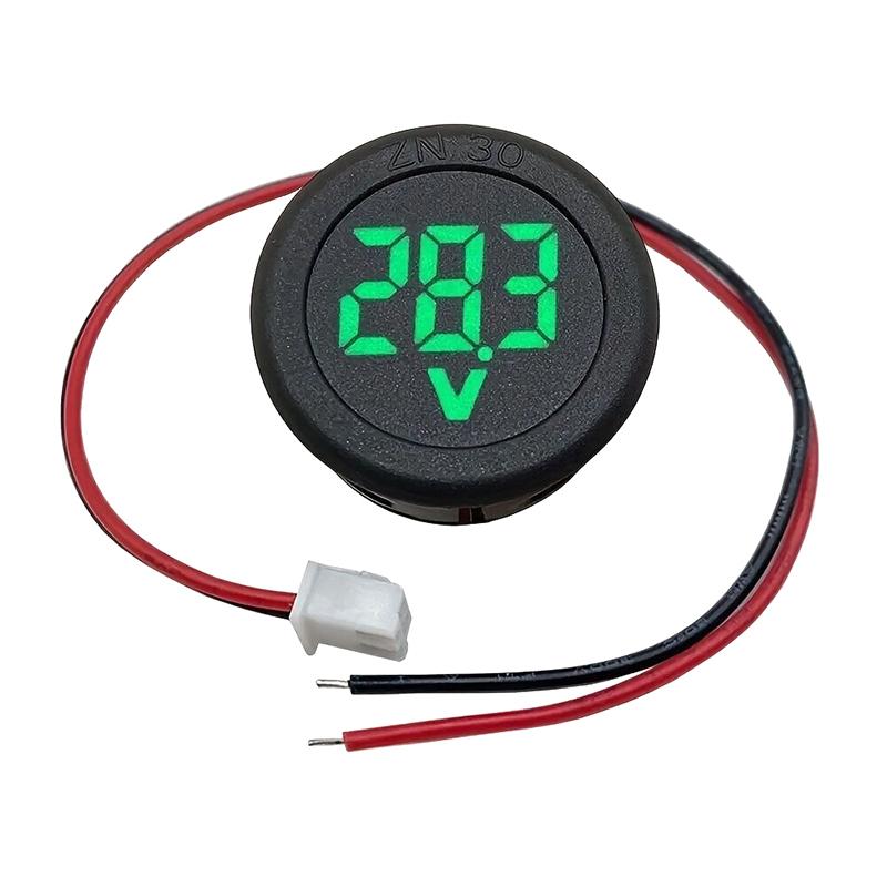 Led Digital Display Circular Two-Wire Voltmeter Dc Digital Voltmeter Reverse Connection Protection Tools Voltage Current Meter as the picture
Led Digital Display Circular Two-Wire Voltmeter Dc Digital Voltmeter Reverse Connection Protection Tools Voltage Current Meter as the picture