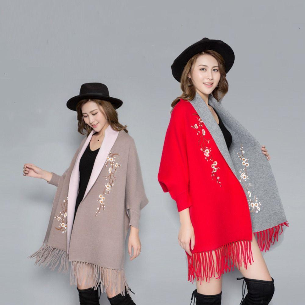 Імітація кашеміру вишивка шарф згущувати плащ кардиган накидка весільна вечірня сукня сірий/рожевий
Імітація кашеміру вишивка шарф згущувати плащ кардиган накидка весільна вечірня сукня сірий/рожевий