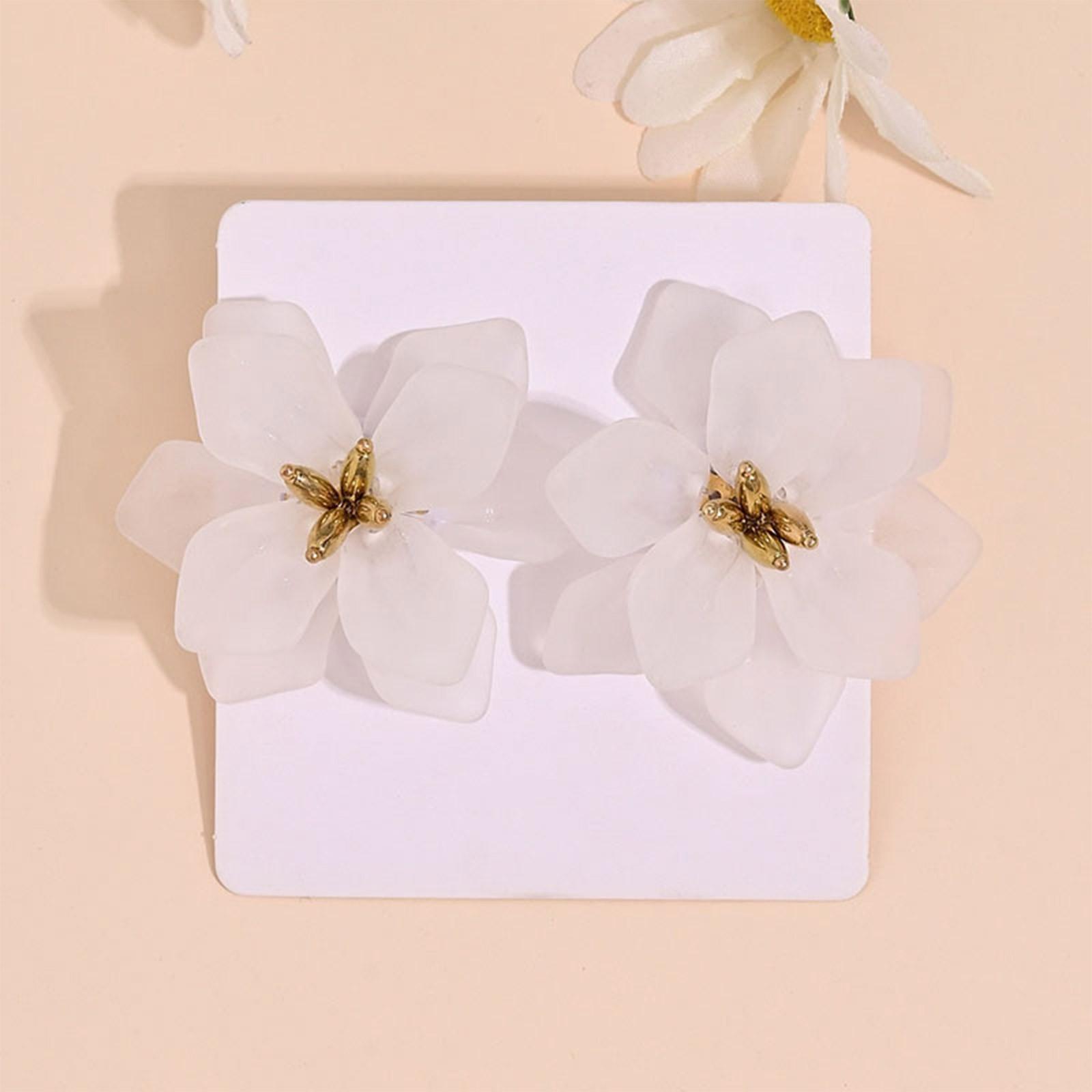 Серьги-лепестки из акрила One Size белый
Серьги-лепестки из акрила One Size белый