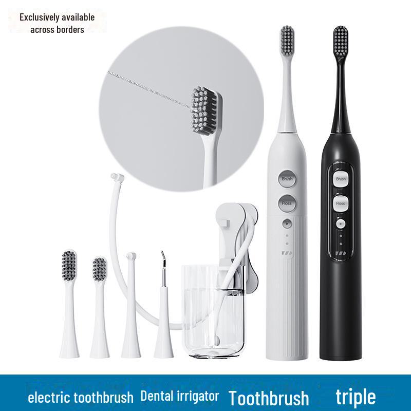 Two-in-One Electric Oral Irrigator & Toothbrush – Orthodontic Water Flosser for Home Use
Two-in-One Electric Oral Irrigator & Toothbrush – Orthodontic Water Flosser for Home Use