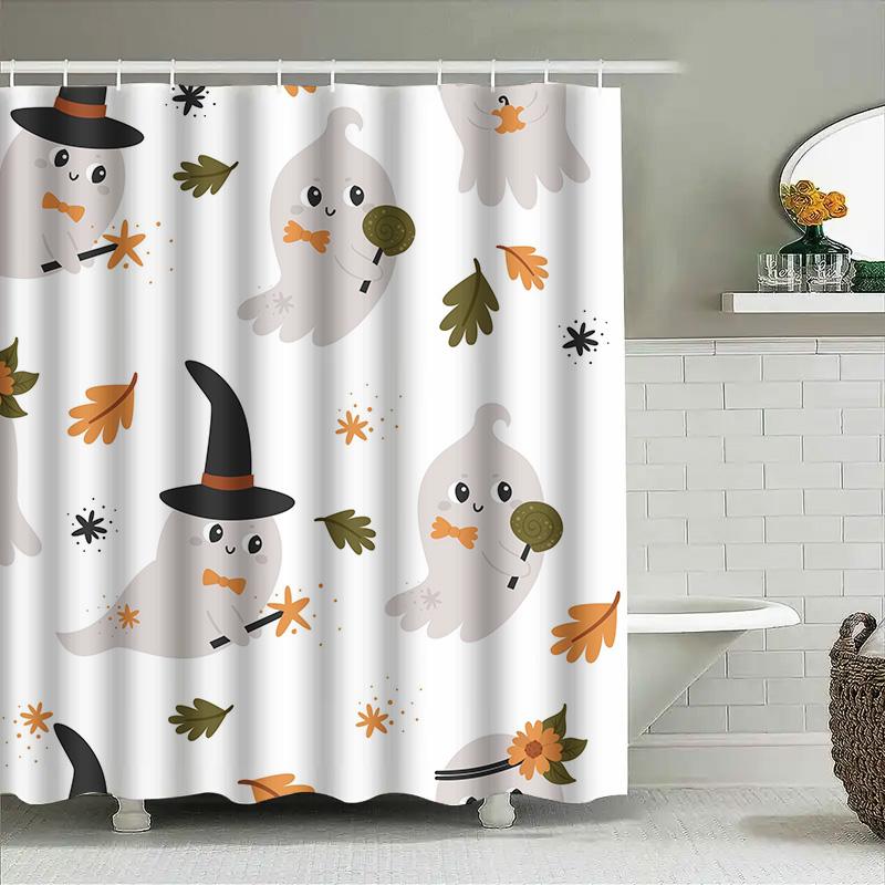 1Pccute Ghost Shower Curtain Funny Halloween Theme For Bathroom Kids Baby Girls Room Decoration W60H190(CM)-1 Pcs
1Pccute Ghost Shower Curtain Funny Halloween Theme For Bathroom Kids Baby Girls Room Decoration W60H190(CM)-1 Pcs
