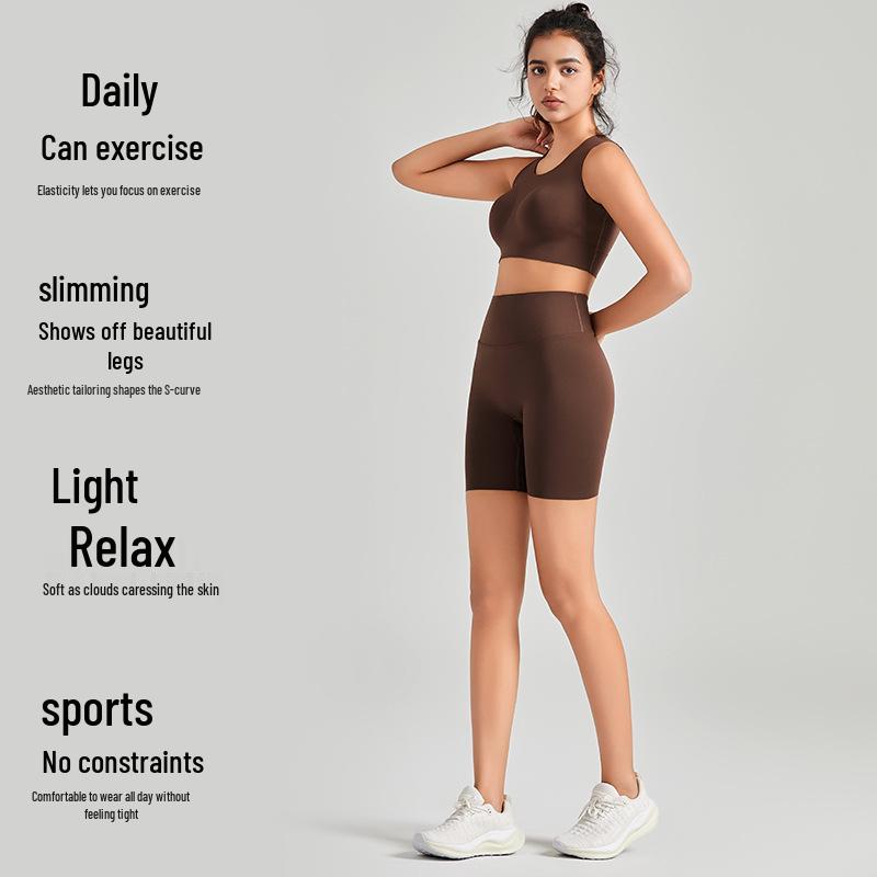 Yoga Nude Feel Women s High Waist Elastic Fitness Shorts with Pockets - Breathable, Hip-Lifting, No T-Line Cycling Shorts M
Yoga Nude Feel Women s High Waist Elastic Fitness Shorts with Pockets - Breathable, Hip-Lifting, No T-Line Cycling Shorts M