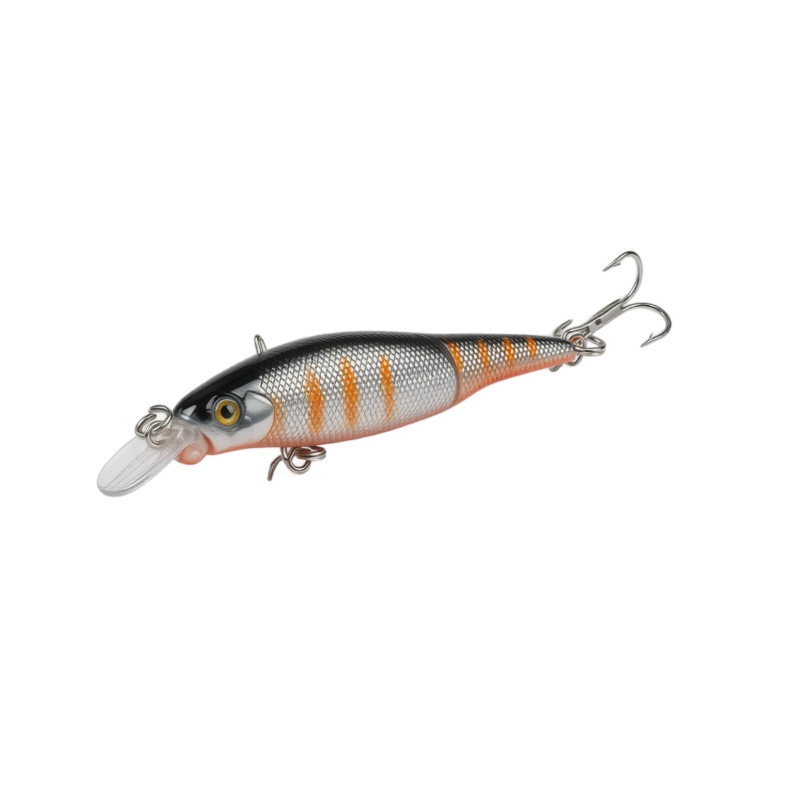 Fishing Lure Hard Bait 7 5g Minnow Bionic Lure Artificial Bait with Treble Hooks Suitable for Various Freshwater Fishing one size
Fishing Lure Hard Bait 7 5g Minnow Bionic Lure Artificial Bait with Treble Hooks Suitable for Various Freshwater Fishing one size