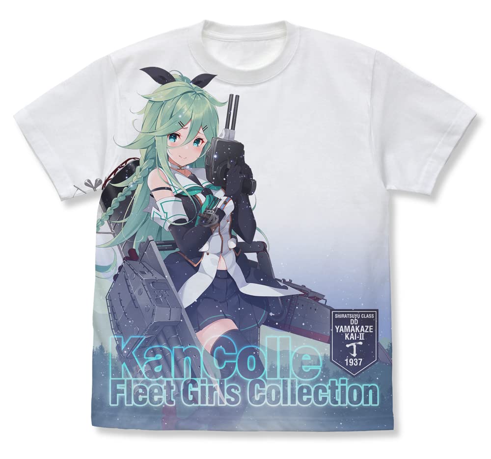 2D Cospa Kantai Collection -KanColle- Футболка Yamakaze Kai Nicho с полной графикой БЕЛАЯ, размер L, хлопок
2D Cospa Kantai Collection -KanColle- Футболка Yamakaze Kai Nicho с полной графикой БЕЛАЯ, размер L, хлопок