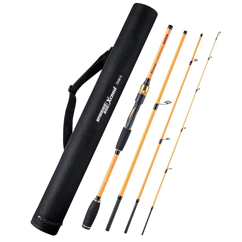 VUONG Spinning rod/1.98M 6ft orange EVA grip carbon fishing rod fishing rod lightweight portable throwing rod Egging rod Seawater freshwater
VUONG Spinning rod/1.98M 6ft orange EVA grip carbon fishing rod fishing rod lightweight portable throwing rod Egging rod Seawater freshwater