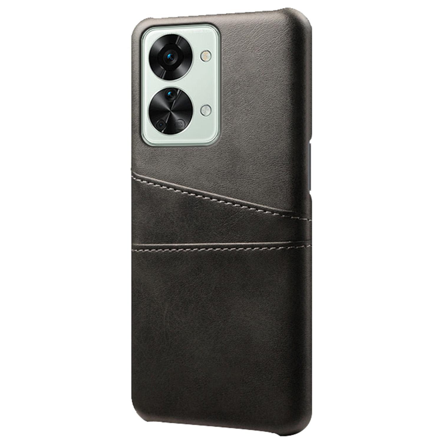 For OnePlus Nord 2T 5G Anti-drop Phone Case with Dual Card Slots PU Leather Coated Hard PC Shock-absorbing Back Cover Shell Black
For OnePlus Nord 2T 5G Anti-drop Phone Case with Dual Card Slots PU Leather Coated Hard PC Shock-absorbing Back Cover Shell Black