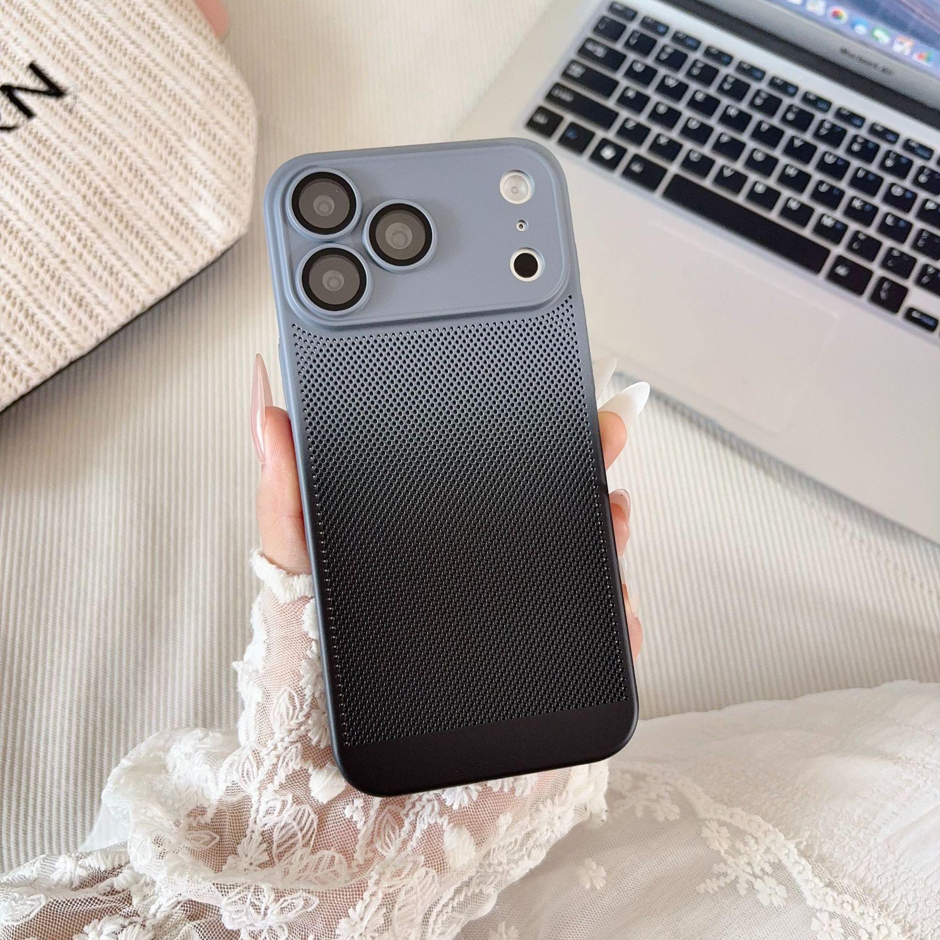 Apple 17 Pro Max Heat Dissipation Gradient Case, iPhone 16 Ultra-Thin Skin-Feel with 15 Lens Film, Grid Design. iPhone 16 Pro Max
Apple 17 Pro Max Heat Dissipation Gradient Case, iPhone 16 Ultra-Thin Skin-Feel with 15 Lens Film, Grid Design. iPhone 16 Pro Max