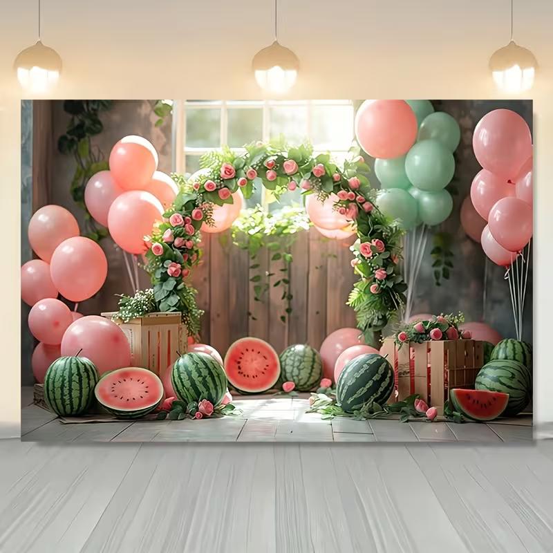 2D Flat Print Watermelon Backdrop Summer Fruit Baby Shower Background 47.2x31.5inch/120*80cm
2D Flat Print Watermelon Backdrop Summer Fruit Baby Shower Background 47.2x31.5inch/120*80cm