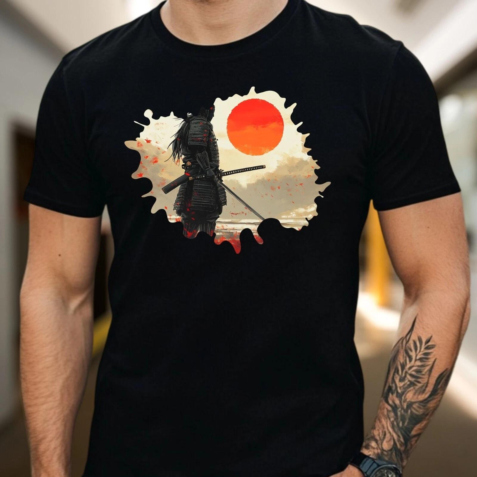 Mens Samurai Warrior Motif Cotton T-Shirt Size S to 5XL- L
Mens Samurai Warrior Motif Cotton T-Shirt Size S to 5XL- L