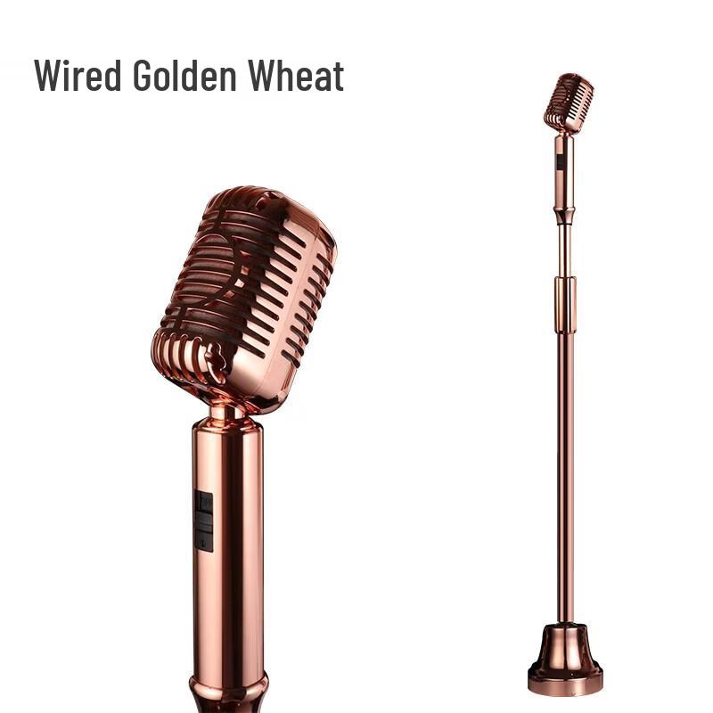Ретро дротовий підлоговий мікрофон для KTV
Ретро дротовий підлоговий мікрофон для KTV