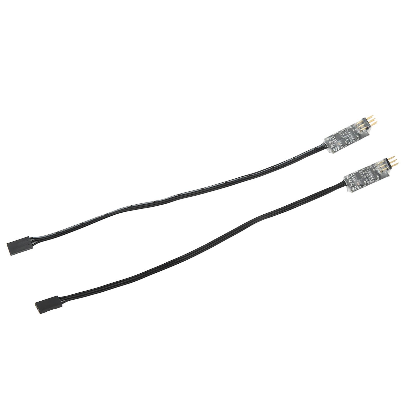 2pcs RC Car Light Receiver Cord Switch Third Channel RC Light Receiver Controlled Switch with Burst
2pcs RC Car Light Receiver Cord Switch Third Channel RC Light Receiver Controlled Switch with Burst