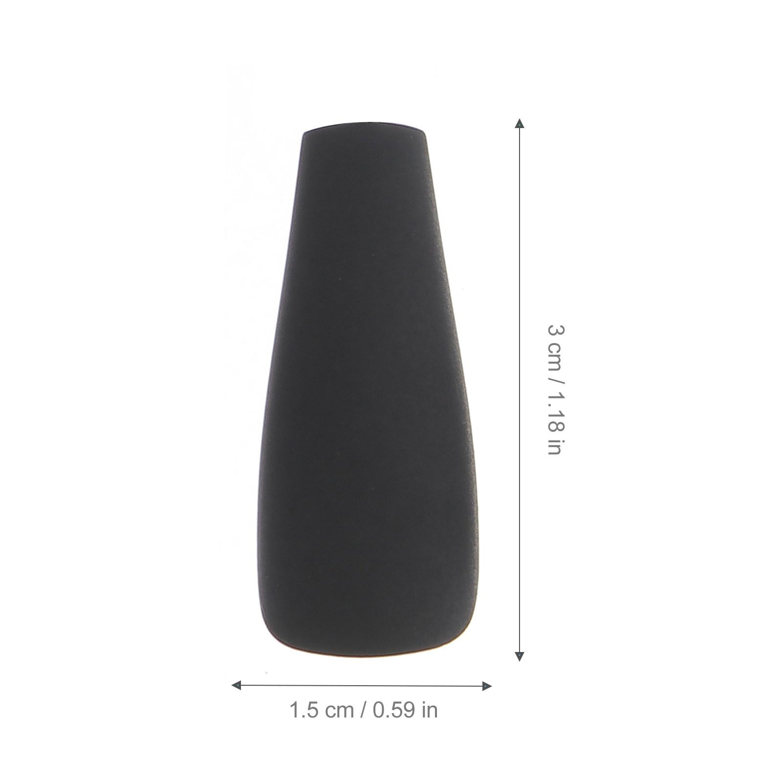 100Pcs Matte Long Coffin Fake Nails Ballerina Shape Full Cover False Nails Extra Long Press on Nail Tips for Elegant Manicure чёрный
100Pcs Matte Long Coffin Fake Nails Ballerina Shape Full Cover False Nails Extra Long Press on Nail Tips for Elegant Manicure чёрный